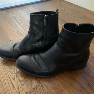 Vegan leather Zara boots
